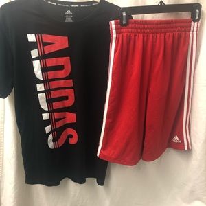 ADIDAS boys Short Set